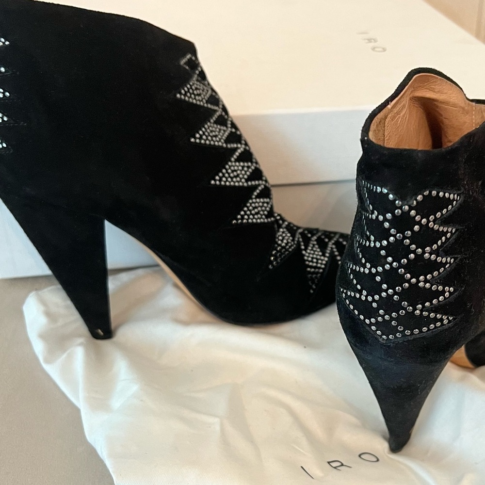Iro Studded Booties - image 2